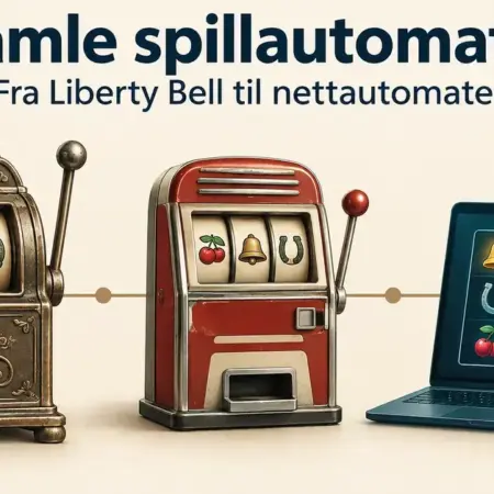 Gamle spillautomater – fra Liberty Bell til nettautomater