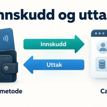 Overføring av penger til og fra casinokontoen – slik fungerer det