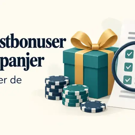 Velkomstbonuser og kampanjer – slik fungerer de
