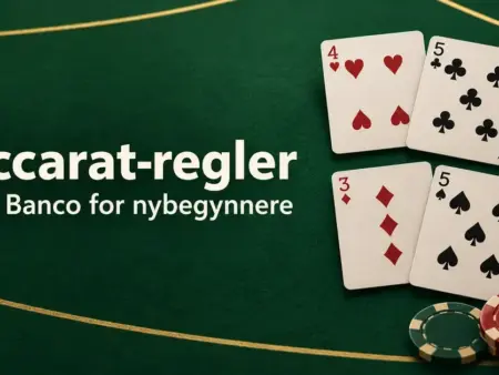 Baccarat-regler forklart: Punto Banco for nybegynnere