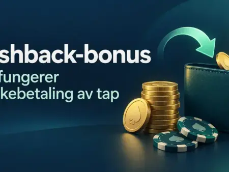 Cashback-bonus: Slik fungerer tilbakebetaling av tap
