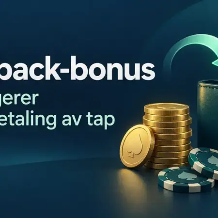 Cashback-bonus: Slik fungerer tilbakebetaling av tap