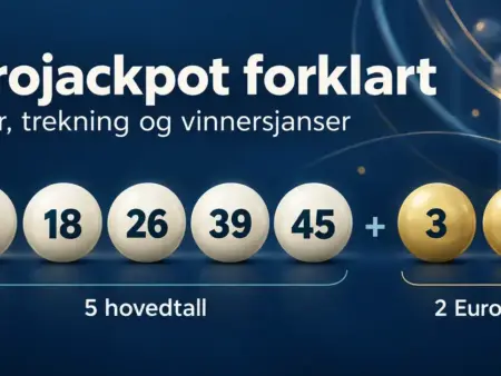 Eurojackpot forklart: regler, trekning og vinnersjanser