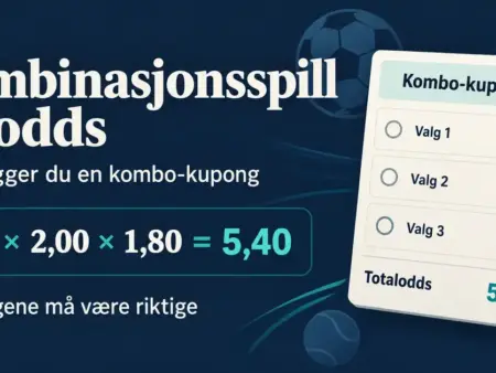 Kombinasjonsspill og odds: slik bygger du en kombo-kupong