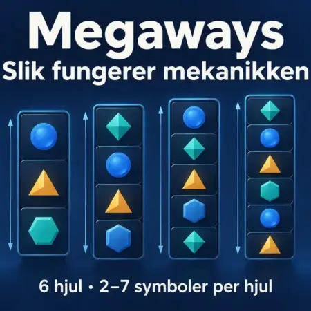 Megaways-spilleautomater: slik fungerer mekanikken