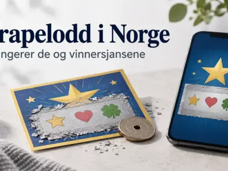 Skrapelodd i Norge: Slik fungerer de og vinnersjansene