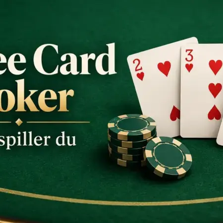 Three Card Poker-regler: slik spiller du bordpokeren
