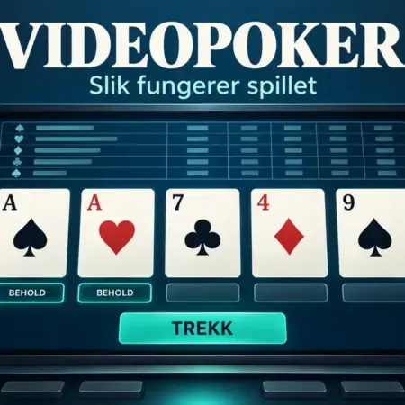 Video poker: slik fungerer spillet og de vanligste variantene